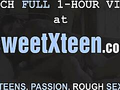 Tam doğal BBW genç Sofia Lee ıslak amı sertçe sikiliyor