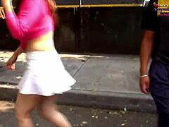 ¿Quieres follar con un desconocido al aire libre en las calles de Ciudad de México como esta puta?
