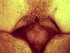 嘿，想潜入狂野复古3P场景与毛茸茸小穴吗？