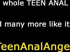 Tutu teenager tager monster pik i stram røv fucking