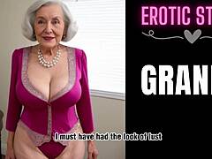 Heta styvmormor förför mig i erotisk fantasi