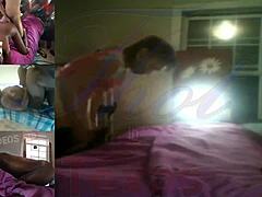 Tloušťka ebony amatérka ukazuje prdel v Texasu, náhled