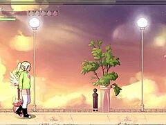 Max the Elf V0.4 femboy se mění v dívku pro drsný hentai gangbang