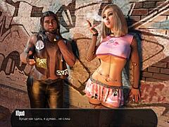 嘿，想看这个熟女在街上吹箫吗？