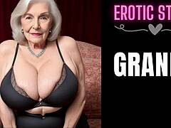 Mummun kuuma taidot hämmästyttävät kyrvän imemisessä!