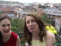 British Amateur Milf in Hardcore Threeway