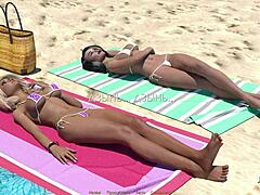 Восстанавливая прошлое с пляжными девчонками в эпизоде 3! 🌊