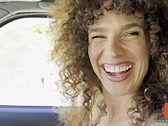 Random Guy Bends Over Jewish Milf for POV Doggystyle and Cums Inside.