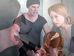 Пробовал ли ты этот горячий публичный бассейн с блондинкой?