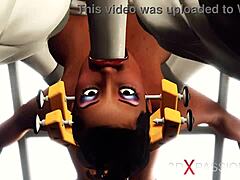 Ekstrem sex i lænker med store patter skønhed der længes efter hård knald