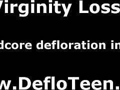 Vierge Mona Bregvadze pilonnée à fond ! Son premier casting devient sauvage !