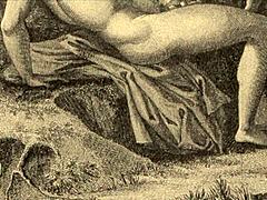 Uh, vintage erotisk kunst har fanget mig!