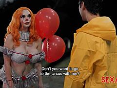 सेक्सी और डरावनी एमिली थॉर्न हेलोवीन स्पेशल में बड़ी चूचियों वाला ब्लोजॉब एक्शन के साथ आती है