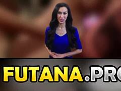 Holka narazí na shemale MILF, která face-fuckuje chlapa, a přidá se k 3D trojce