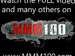 Pyöreä vanha mummo saa kovaa kyytiä nuorelta oriilta raakana