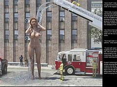 Большое яблоко, маленькая 18+: жест эпизод 7 - 3д мультяшный секс