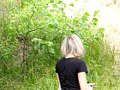 Yo, Bu Açık Hava Çiftinin Seksi İç Çamaşırlarında Vahşi Olduğunu Kontrol Et