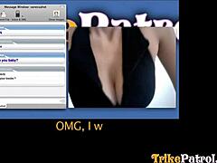 Trikepatrol crew gets a dirty Asian girl to take a big dick