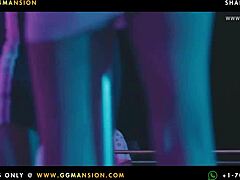 In the ggmansion, brunettes blondes and redheads engage in intense groping sessions with latinas