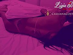 Drinking cum with my friend cassiana costa!