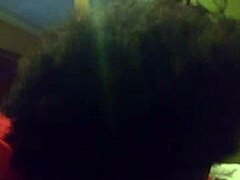 She gives sloppy toppy and swallows cumshot