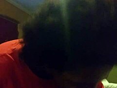 She gives sloppy toppy and swallows cumshot