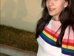 Natalie Brooks gets pounded behind a filthy dumpster, wow! 😲