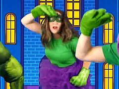 alyssa from bounce patrol in clothed scene