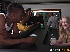 Emma Starletto Cocktends Five Big Dicked Dudes!