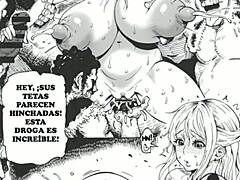 nympho pirate babes from anime tease with huge tits and asses