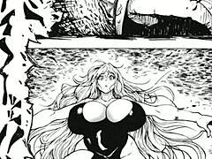 nympho pirate babes from anime tease with huge tits and asses