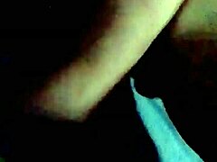 María touches herself wildly like a crazy slut!