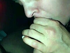 Tinder Whore Delivers Steamy Blowjob Action