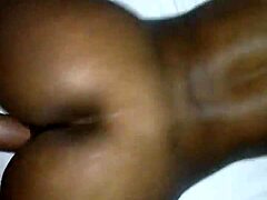 Watch my ebony girlfriend cum hard on Valentine's Day! She's oiled up and ready for more intense action.