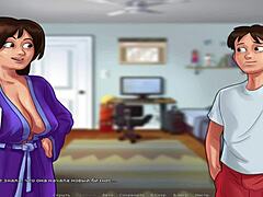 Summertime Saga - Bad Boys E1 85: Teen 18+ Cartoon Game with Big Ass