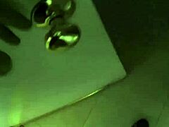 on set impromptu scene with brunette dava foxx and derrick pierce