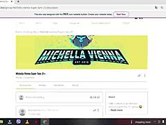 Michella Vienna's Webcam Session with Blonde Latina