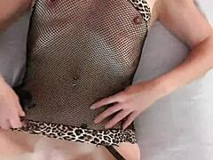 Sexy Milf in Lingerie Toys Herself to Orgasm