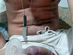 Argentine cam girl's cock extraction