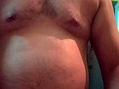 he discovered his big cock during a homemade masturbation session as an amateur
