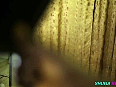 Ebony Prostitute Blows BBC While Wife Watches Close Up