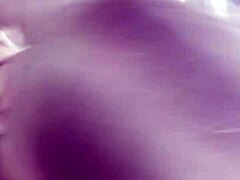 Skinny girl explores her slender figure in casual settings