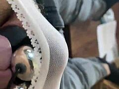 Observing a solo routine with a personal device