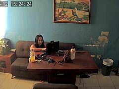 i discover my mom's slut doing webcam with strangers