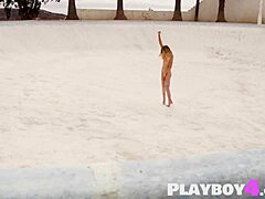 Kayla Garvin Undresses, Exposing Perfect Ass And Pussy