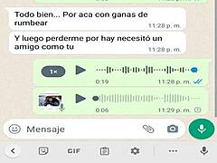 a steamy whatsapp chat unfolds with my wild veneca escort.