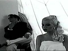 Carolyn Monroe In Black And White Anal Assfucking Scene