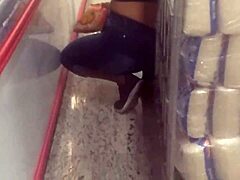 Shopping outdoors in public places with a fun vibe! 🛒🌳