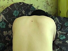 Catwoman's wild ride ends with cum on her chest  