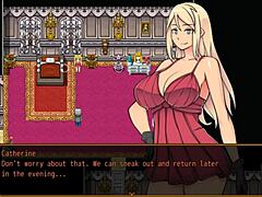 bitch princess hentai loves creampie and sucking old servant cock